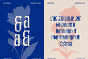 Akshita - Display Font, a Font by Uncarving (Thumbnail 7 of 12)