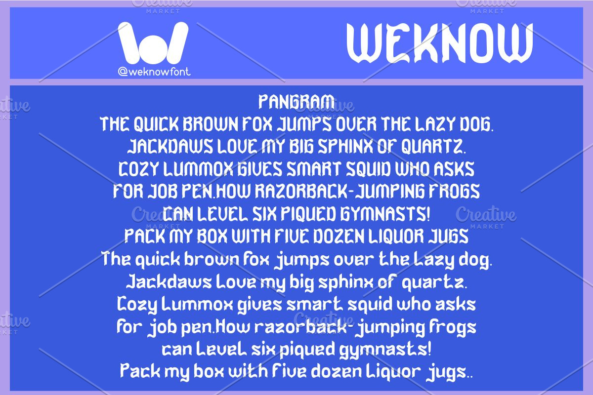 Another Great font, a Font by weknow (Photo 6 of 8)