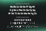 Forzon - Futuristic Display Typeface, a Sans Serif Font by Say Studio (Thumbnail 10 of 15)