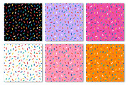 Sprinkle Seamless Pattern Bundle, a Texture Illustration by Dream Creation (Thumbnail 4 of 5)