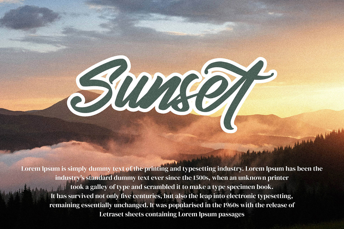 Rock Degun, a Handwritten Font by Integritype Studio (Photo 3 of 10)
