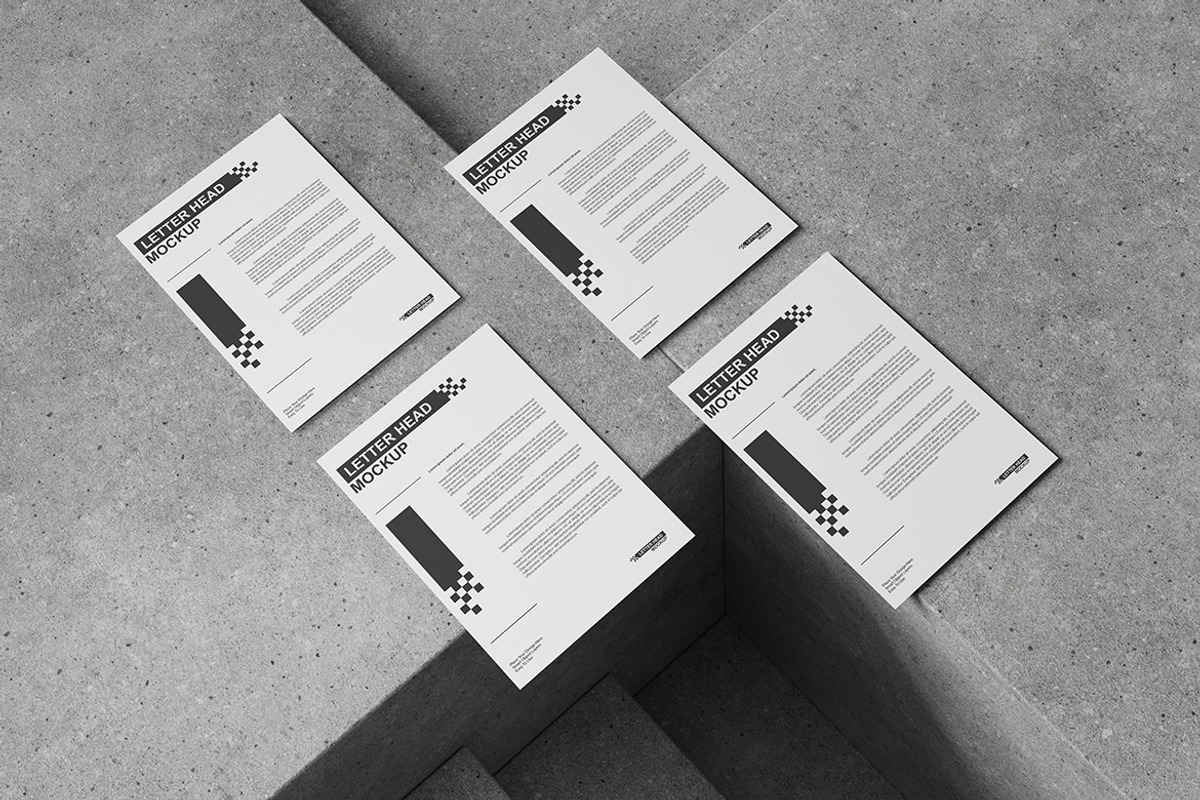 Letterhead Mockup, a Product Mockup by MrLetters (Photo 3 of 5)