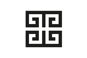 Greek Key Logo. Greek Motives Vector