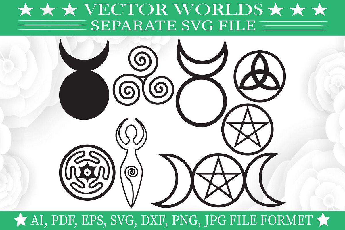 Cernuous Symbol SVG, Cernuous SVG, an Object Graphic by VectorWorlds