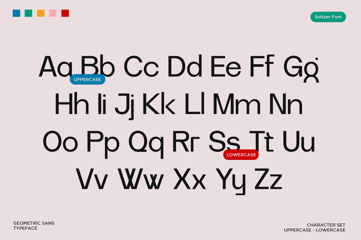 Geometric Modern Sans Font - Soltyer, a Sans Serif Font by Say Studio (Photo 9 of 11)