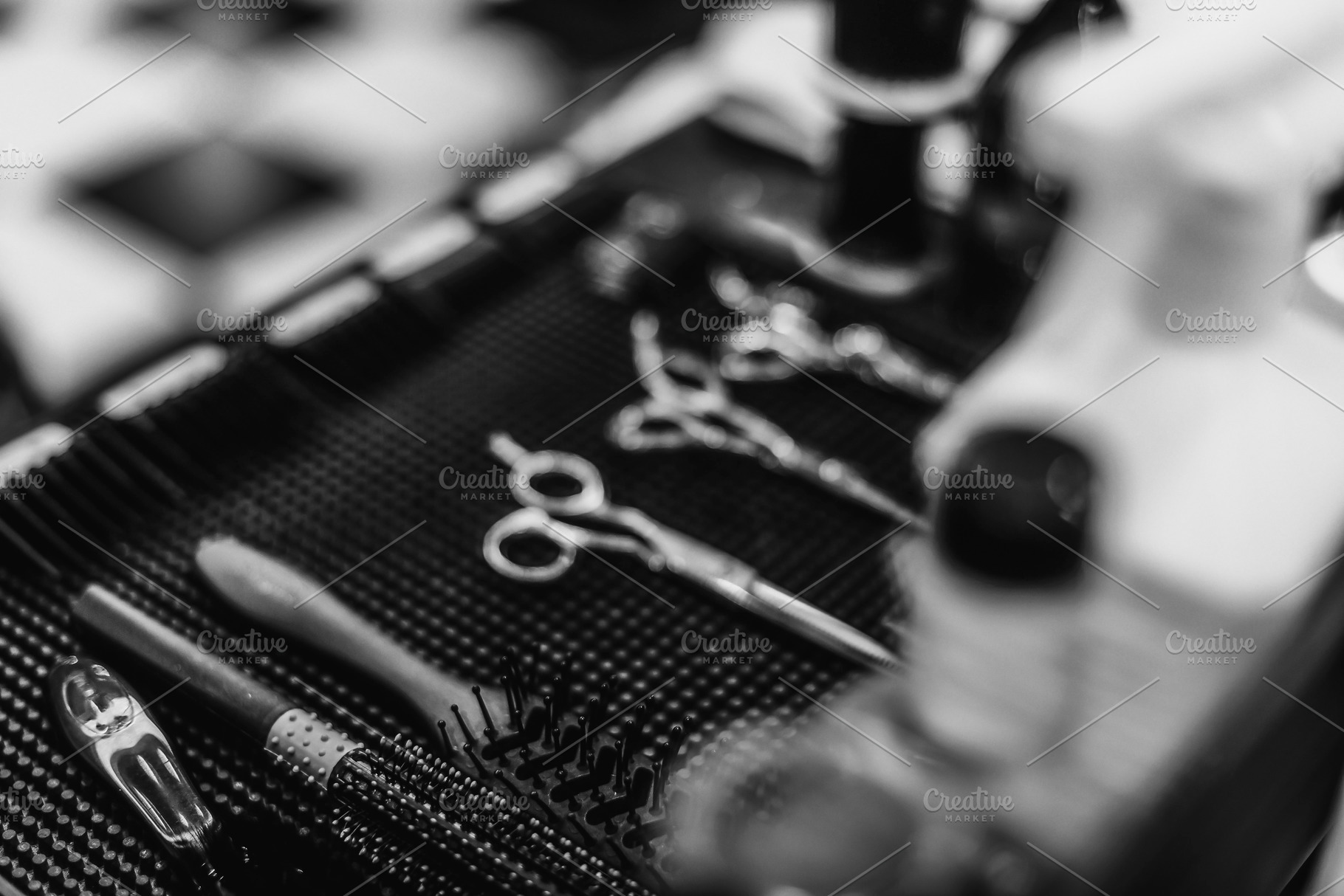 Barber tools stock photo containing barber and tool, a Beauty & Fashion Photo by Rov.7