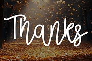 Autumn, a Handwritten Font by InermediaSTUDIO (Thumbnail 7 of 7)