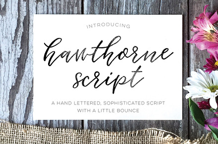 Hawthorne Script