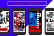 RUSH - 20 ANIMATED INSTAGRAM STORIES, a Social Media Template by GOAT Design Co. (Thumbnail 3 of 6)