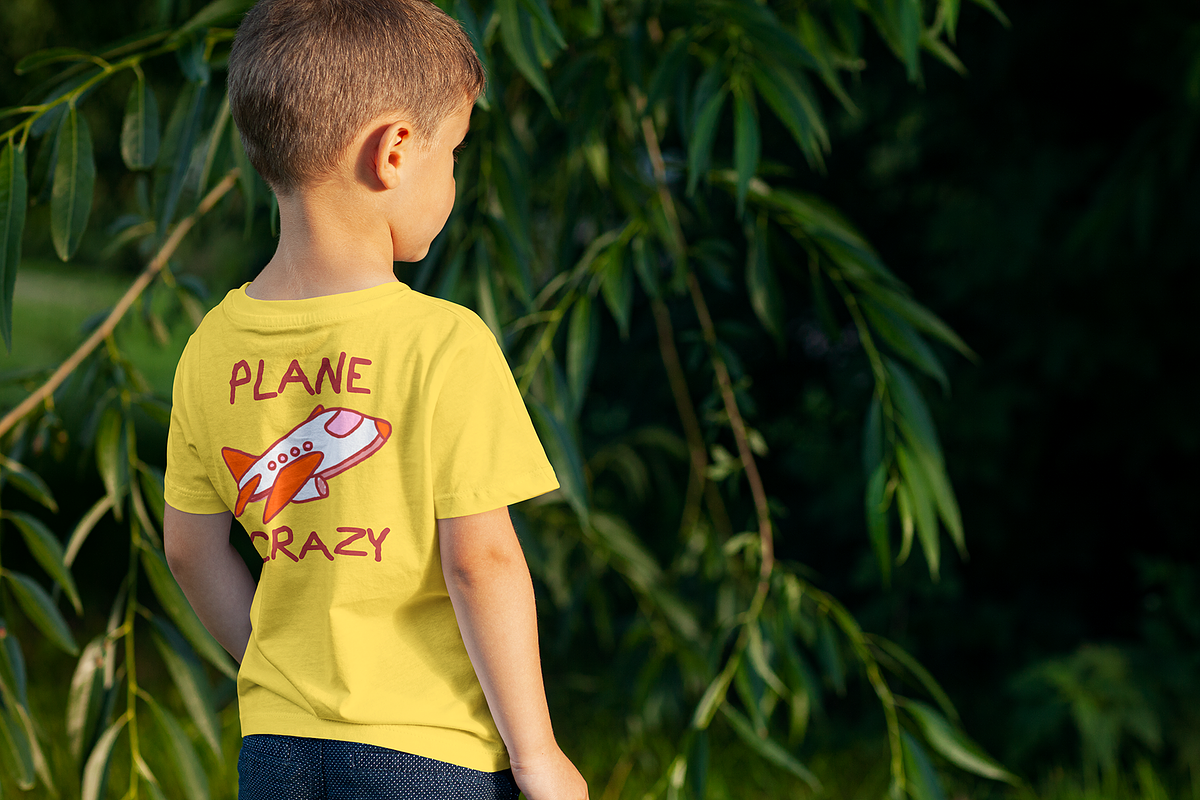 Boys T-shirt Mock-up, a Shirt Mockup by Mint Pixels (Photo 5 of 6)