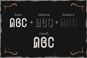 10 Vintage Font Families Bundle #3, a Blackletter Font by Fractal fonts & graphics (Thumbnail 18 of 67)