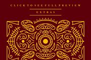 Barakah Layered Typeface + Extras, a Font by Bombastype (Thumbnail 10 of 11)