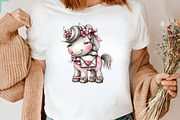 Whimsical Mother's Day Horse Clipart, an Illustration by SVGArt (Thumbnail 8 of 9)