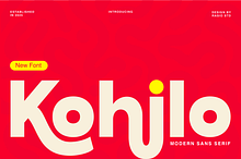 Kohilo Modern Sans Serif Font