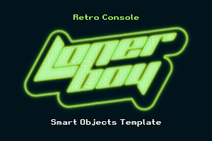 Retro Console Text Effect