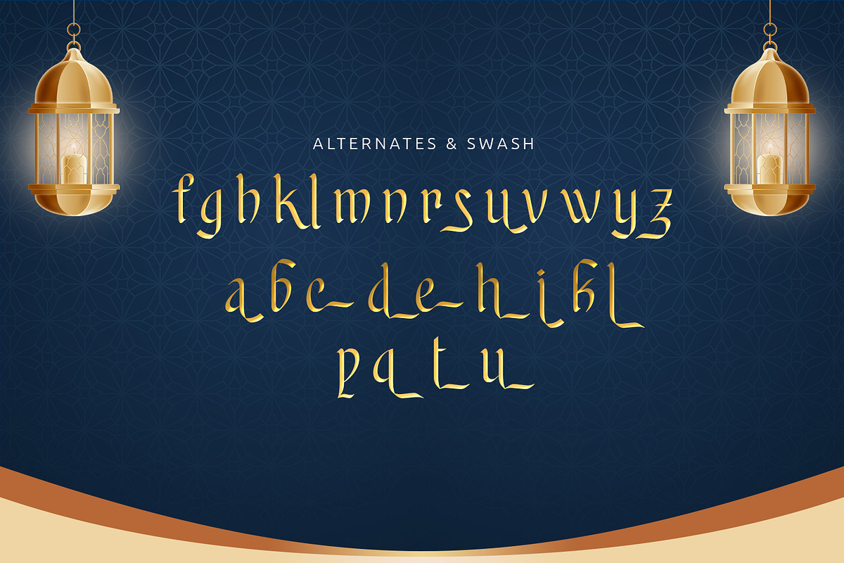 Riyadhus Sholihin - Arabic Style, a Font by Mokatype Studio (Photo 9 of 11)