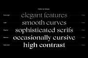 Chiffon - 5 font family, a Serif Font by Silktype (Thumbnail 2 of 6)