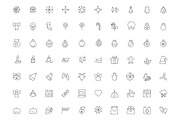 100 Christmas Hand Drawn Icons, an Outline Icon by Creative Stall (Thumbnail 2 of 3)
