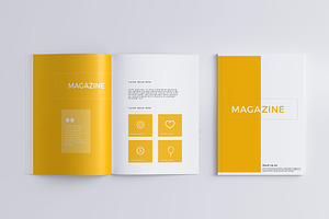 Magazine A4 Mock-Up