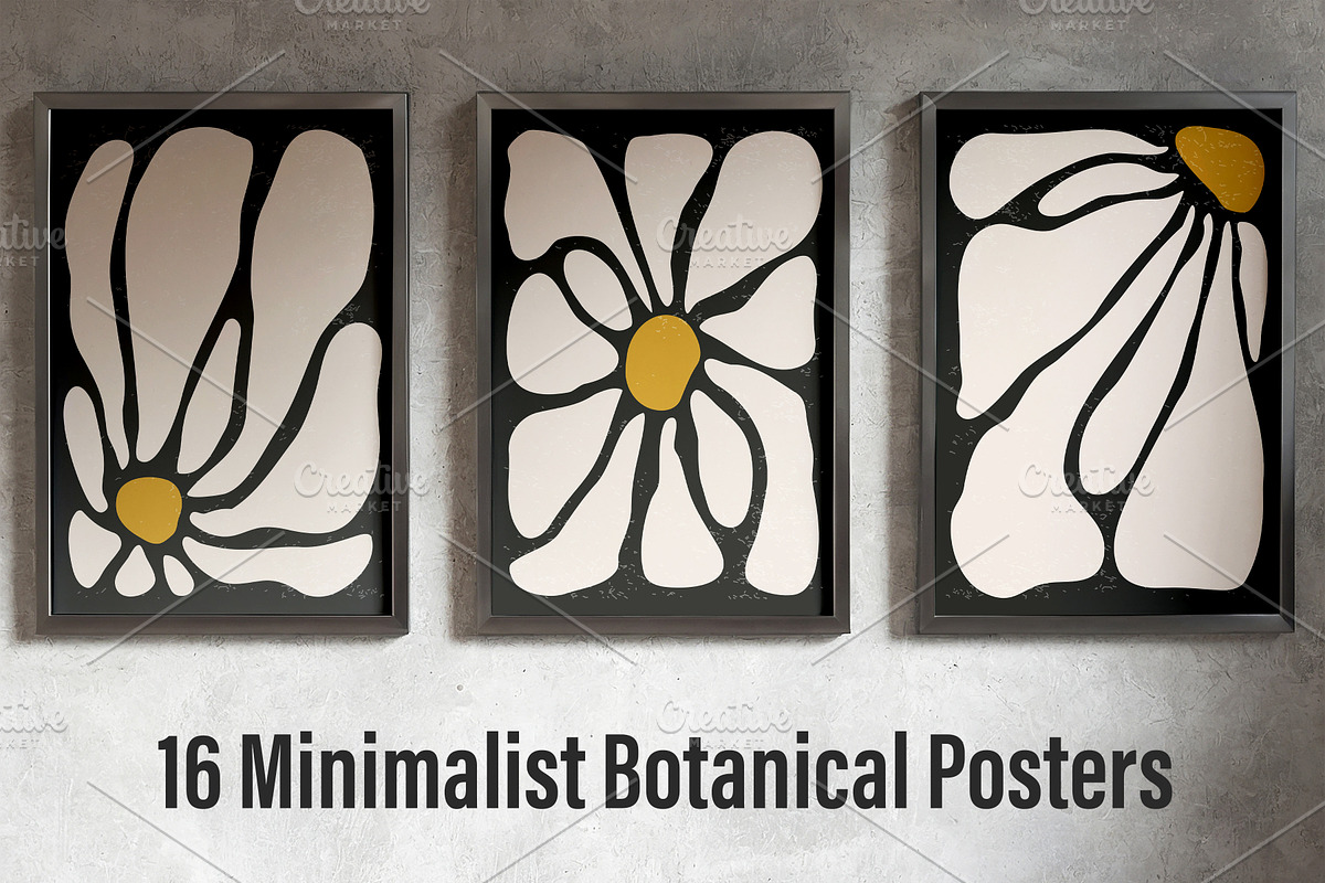 16 Printable Boho Posters, a Background Graphic by C Design Studio (Photo 1 of 15)