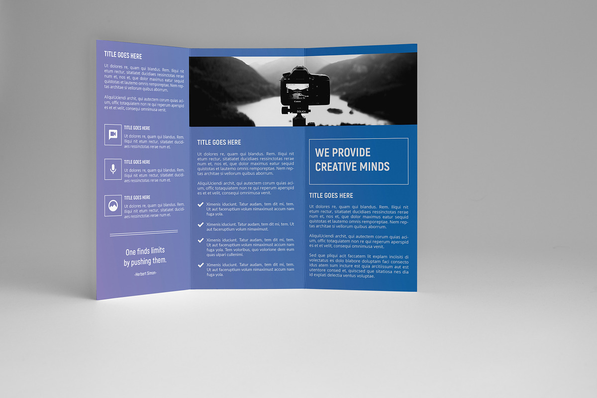 Corporate Trifold Brochure Template, a Brochure Template by assaiv (Photo 5 of 8)