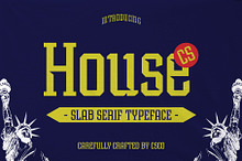 CS House – Sporty Font