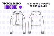 Raw Hedge Hoodie, an Apparel Mockup by Doroty Dafne Designs (Thumbnail 2 of 7)