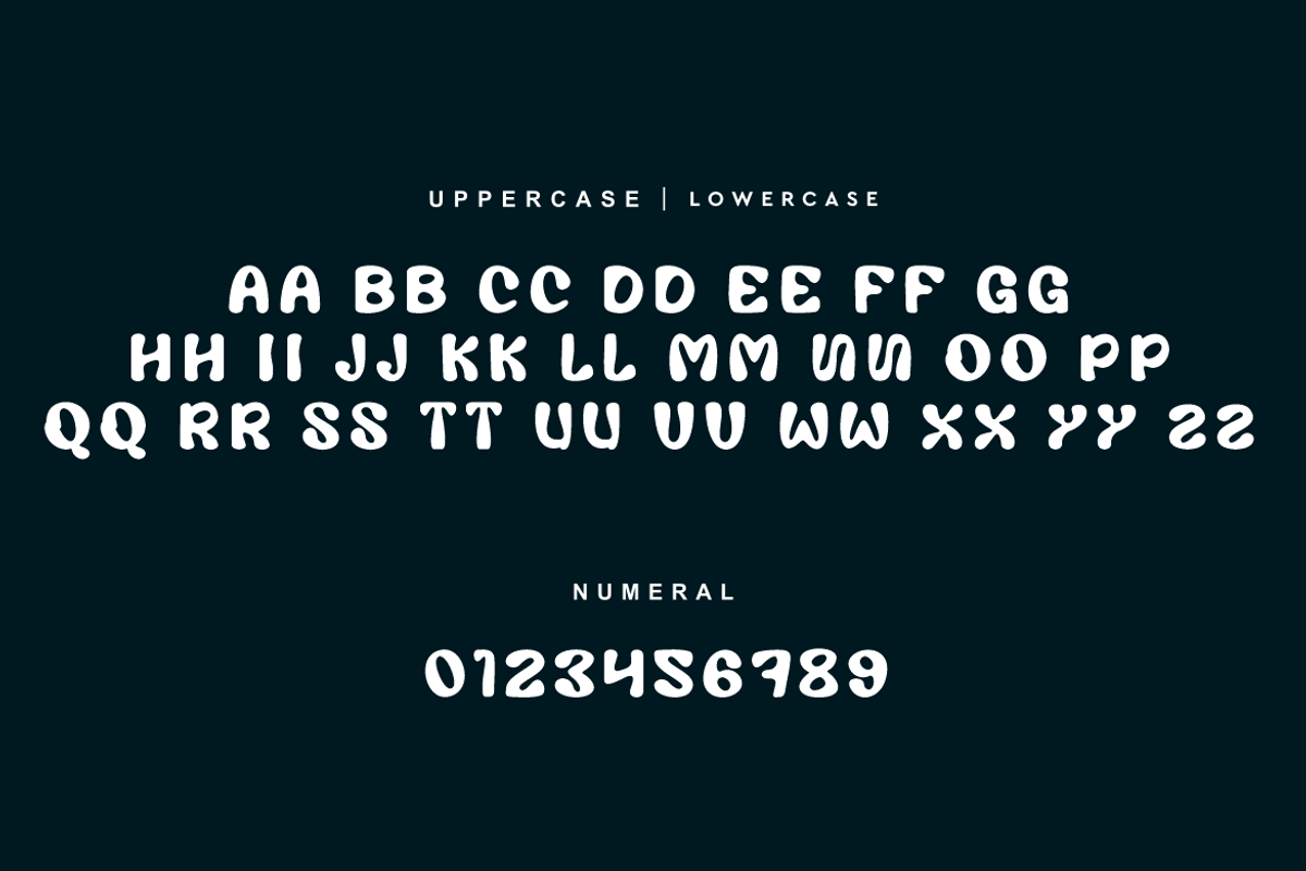 Ganxy - Retro Display Font, a Sans Serif Font by QR Design Studio (Photo 10 of 12)