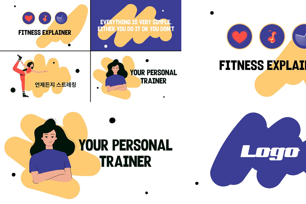 Fitness Explainers DaVinci Resolve, a Templates & Theme by FlashFXbox (Photo 1 of 2)