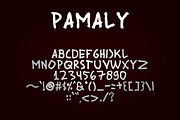 Pamaly, a Font by Dotibn Studio (Thumbnail 2 of 4)