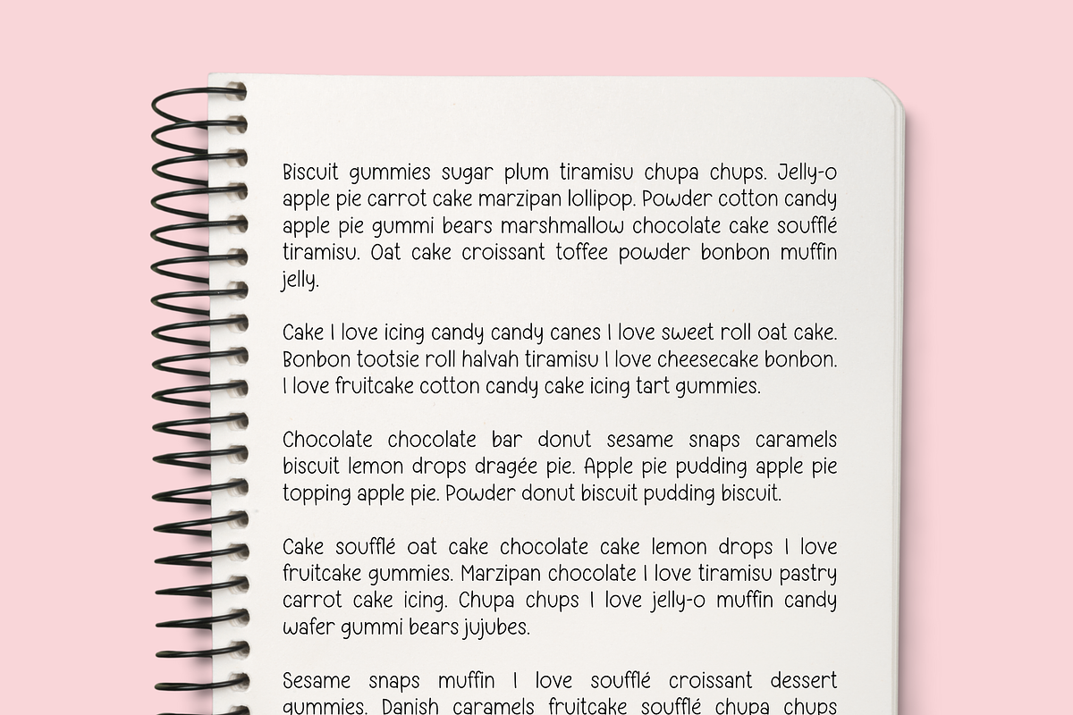 Planme, a Handwritten Font by Sofia Skoog (Photo 7 of 10)