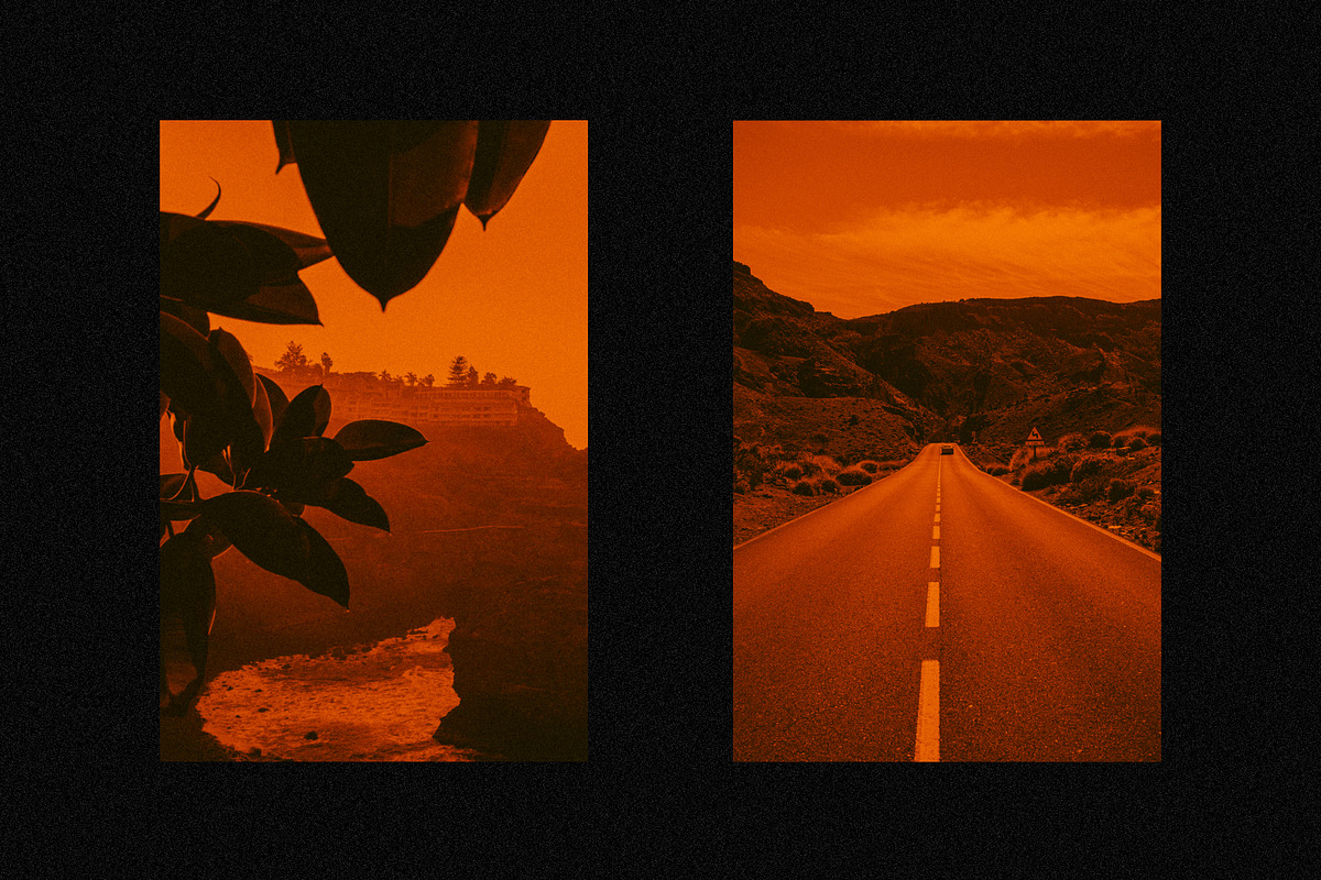 ORANGE CREATIVE PRESETS, a Preset Add-On by El Oasis Market (Photo 6 of 7)