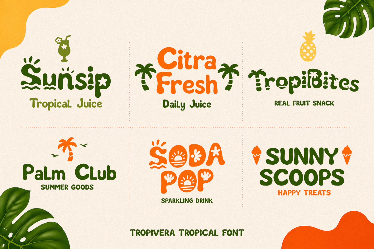 Tropivera - Display Font Family, a Sans Serif Font by Rillatype (Photo 4 of 10)