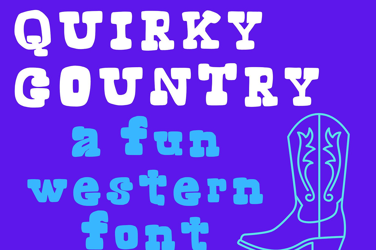 Quirky Country, a hand-drawn script, a Handwritten Font by Eryn Rose Design (Photo 8 of 11)