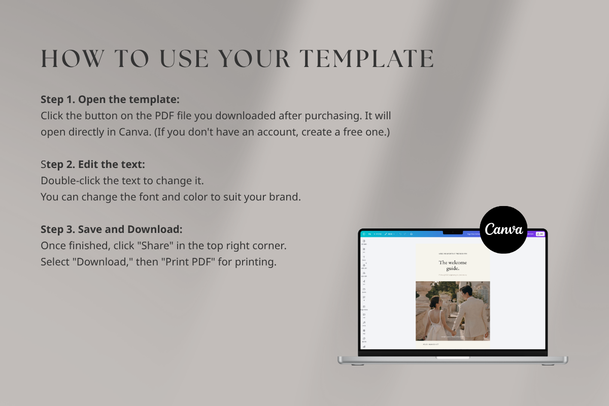 Wedding Photographer Pricing Guide, a Magazine Template by batang (Photo 4 of 4)