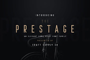 Prestage Font Family, a Sans Serif Font by Craft Supply Co. (Thumbnail 10 of 10)