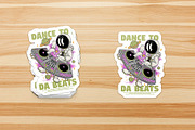 disk jockey astronaut in space, a Branding & Logo Template by Judsart (Thumbnail 3 of 3)