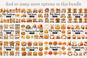 Whimsy Boho Fall Clipart, a Decorative Illustration by PaintPixelCo (Thumbnail 5 of 10)