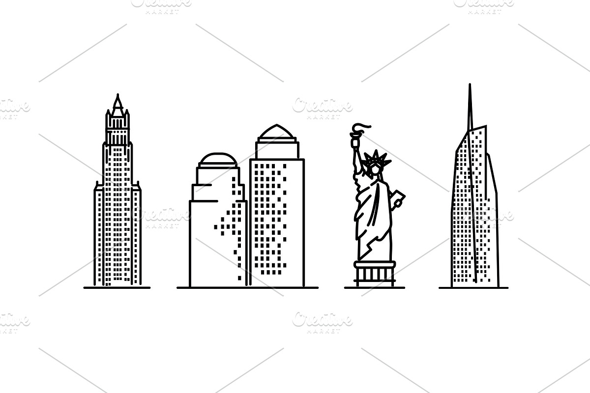 New York Architecture, an Object Graphic by Tettygreen (Photo 3 of 3)