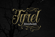 Blessed | Traditional Tattoo Font, a Script Font by Muntab_Art (Thumbnail 3 of 10)