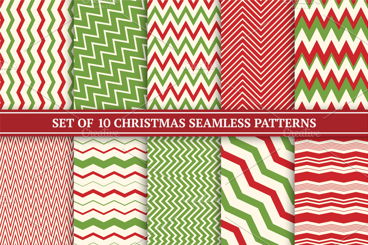 Chevron seamless colorful patterns, a Pattern Graphic by ExpressShop (Photo 1 of 9)