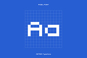 Astrea - Pixel Font | Display & Text, a Sans Serif Font by Studio Siv (Thumbnail 2 of 8)