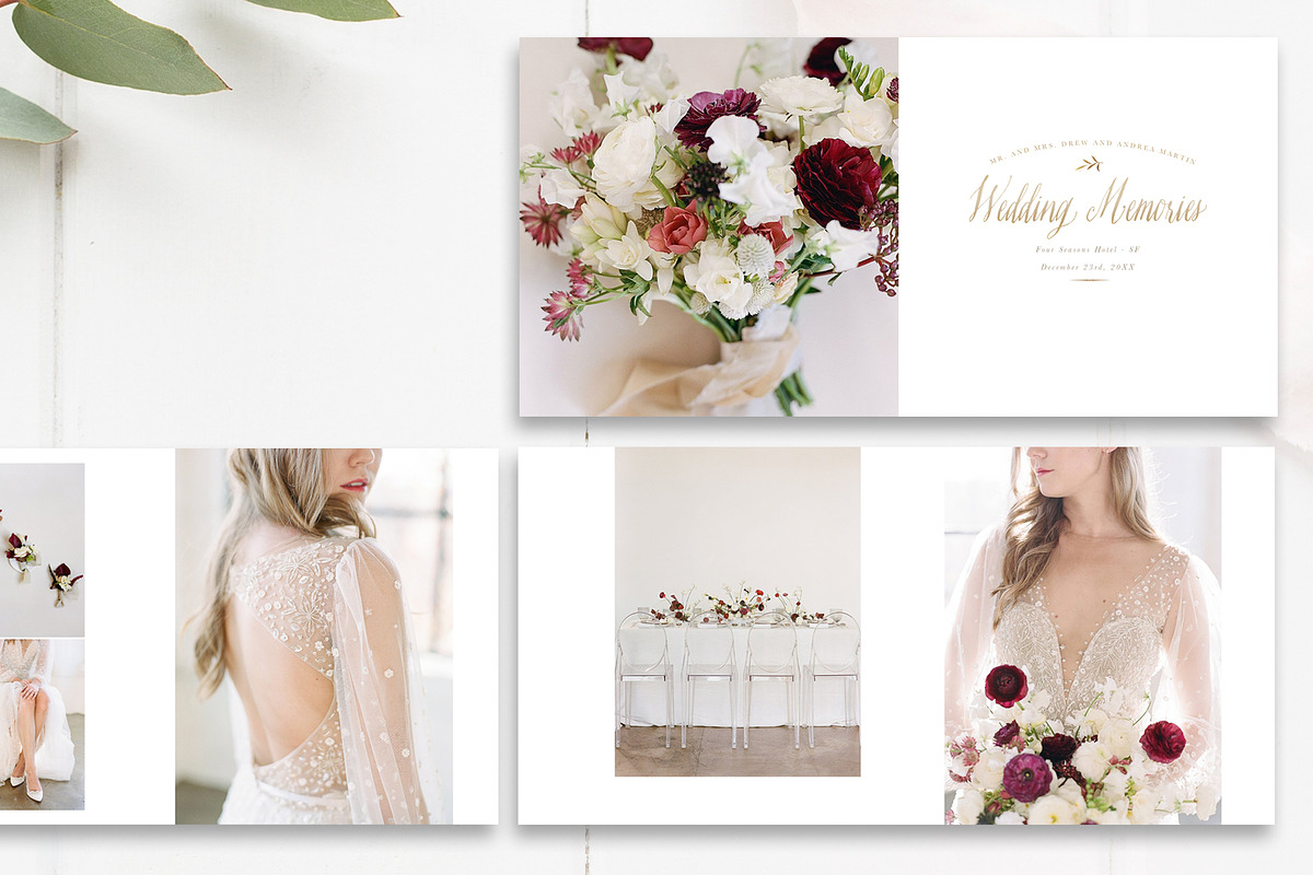 Gold Luxe Photography Album PSD, a Stationery Template by By Stephanie Design (Photo 4 of 13)