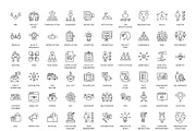 600 Business Concept Doodle Icons, a Solid Icon by vectorstank (Thumbnail 3 of 4)