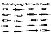 Medical syringe injection icon, an Icon by Artivon (Thumbnail 1 of 10)
