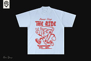 Never stop the ride, T-shirt, a Sport Illustration by shaondesigns (Thumbnail 3 of 7)