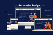 Handyman, Construction HTML Template, a HTML Template by TNCFlow (Thumbnail 2 of 5)