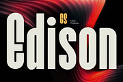 CS Edison – Bold Font, a Sans Serif Font by Craft Supply Co. (Thumbnail 1 of 8)
