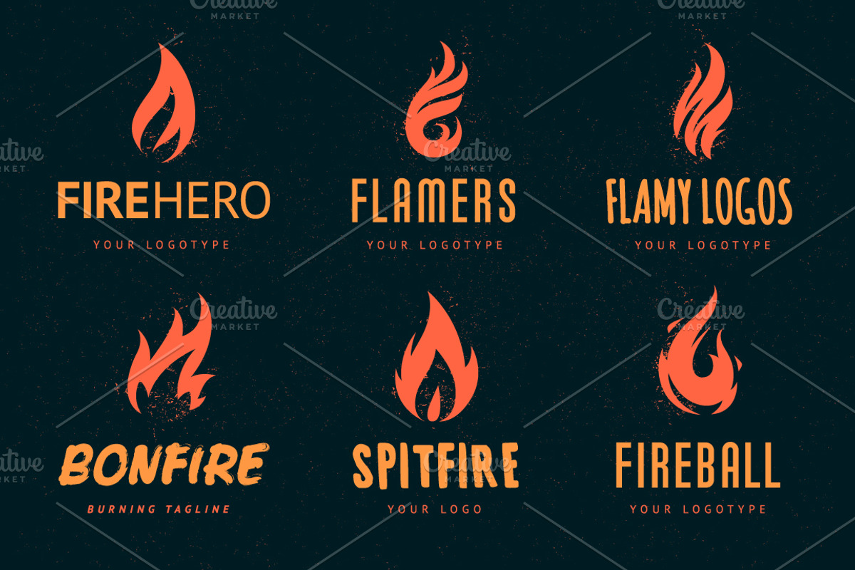 Vector Fire Icons, a Solid Icon by Vecster (Photo 6 of 6)