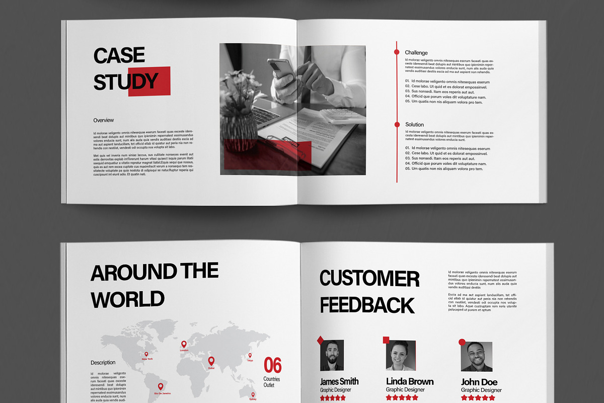 Creative Company Profile, a Brochure Template by ContestDesign (Photo 5 of 5)